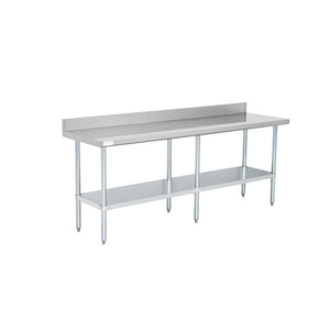 Work Tables With Backsplash