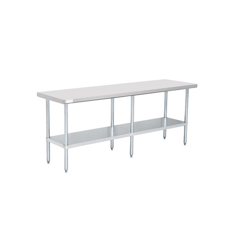 American Chef 24" x 84" 18 Gauge Stainless Steel Work Table - WTS-2484