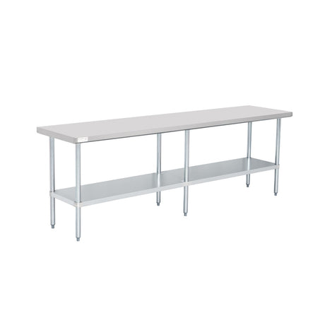 American Chef 24" x 96" 18 Gauge Stainless Steel Work Table - WTS-2496