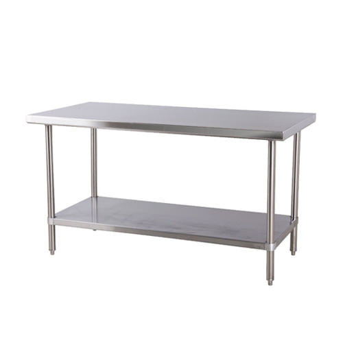 American Chef 24"X24" 18 Gauge Stainless Steel Work Table WTS-2424 - VRS Restaurant Equipment & Supply Store