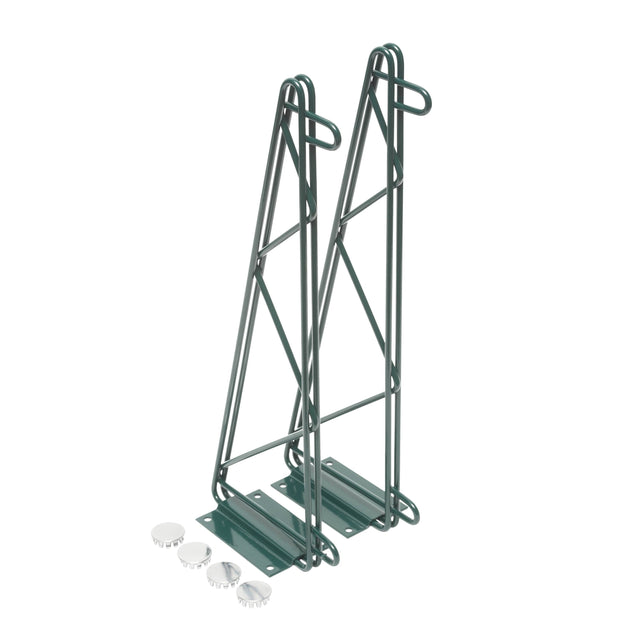 Thorinox SWB-21-E 21 in Green Epoxy Single Wall Bracket for TGES-21XX Shelf - Set of 2