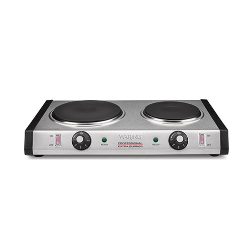 Waring WDB600 Double Burner Electric Hot Plate - VRS Restaurant Equipment & Supply Store