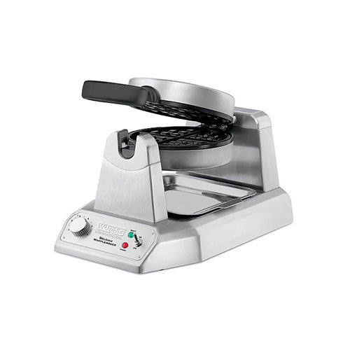 Waring WW180X Single Classic Belgian Waffle Maker With Removable Plates - VRS Restaurant Equipment & Supply Store