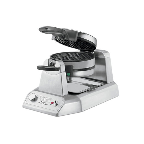 Waring WWD200 Double Classic American Waffle Maker - VRS Restaurant Equipment & Supply Store