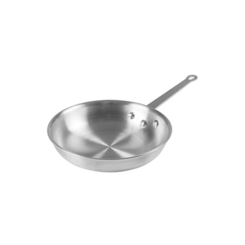 Winco AFP-12A 12″ Gladiator Natural Finish Aluminum Fry Pan - VRS Restaurant Equipment & Supply Store