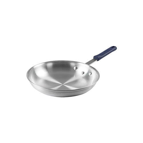 Winco AFP-12A-H 12″ Gladiator Natural Finish Aluminum Fry Pan With Sleeve - VRS Restaurant Equipment & Supply Store