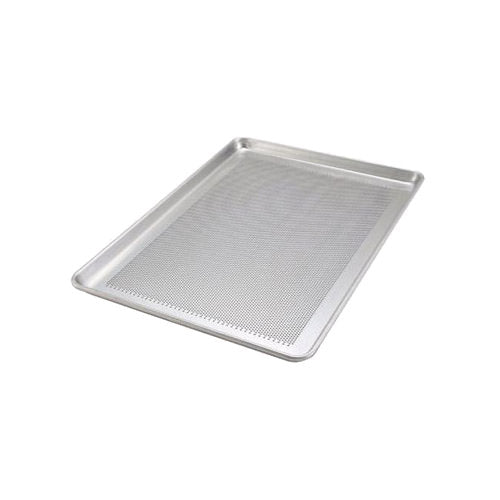 Winco ALXP-1826P Aluminum Sheet Pan, Close Bead, Perforated - VRS Restaurant Equipment & Supply Store