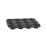 Winco AMF-12NS 12 Cup Muffin Pan, Non-Stick Carbon Steel - VRS Restaurant Equipment & Supply Store