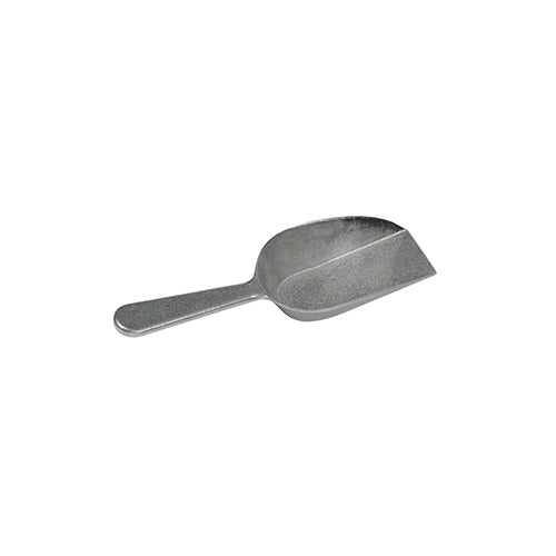 Winco ASFB-4 4 Oz Aluminum Flat Bottom Scoop - VRS Restaurant Equipment & Supply Store