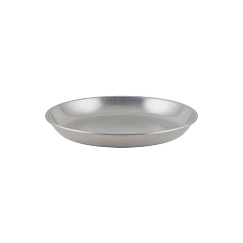 Winco ASFT-14 13 3/4″ Round Aluminum Seafood Tray - VRS Restaurant Equipment & Supply Store