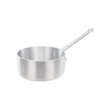 Winco ASP-4SW 4 Qt Heavy Duty Straight Sided Aluminum Sauce Pan - VRS Restaurant Equipment & Supply Store