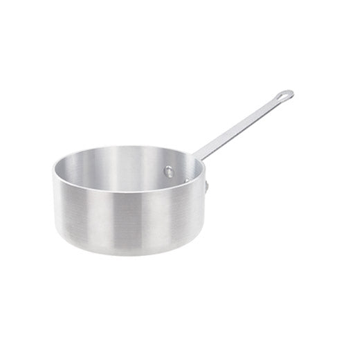 Winco ASP-6SW 6 1/2 Qt Heavy Duty Straight Sided Aluminum Sauce Pan - VRS Restaurant Equipment & Supply Store