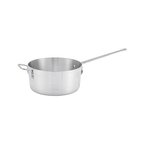 Winco ASP-7 7 Qt Tapered Aluminum Heavyweight Sauce pan - VRS Restaurant Equipment & Supply Store
