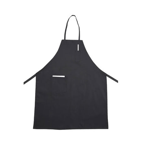 Winco BA-PBK Black Full Size Bib Apron With Pocket – 33″L x 26″W - VRS Restaurant Equipment & Supply Store