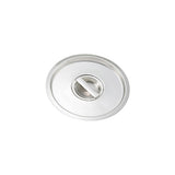 Winco BAMC-6 Stainless Steel 6 Qt Bain Marie Cover - VRS Restaurant Equipment & Supply Store