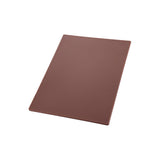 Winco CBBN-1520 15″ x 20″ x 1/2″ Brown Cutting Board - VRS Restaurant Equipment & Supply Store