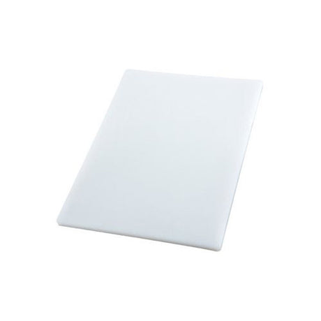 Winco CBH-1824 18″ x 24″ x 3/4″ White Cutting Board - VRS Restaurant Equipment & Supply Store