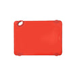 Winco CBK-1520RD 15″ x 20″ Red Plastic Cutting Board With Hook - VRS Restaurant Equipment & Supply Store
