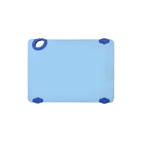Winco CBK-1824BU 18″ x 24″ Blue Plastic Cutting Board With Hook - VRS Restaurant Equipment & Supply Store