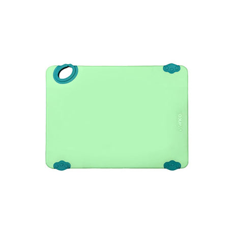 Winco CBK-1824GR 18″ x 24″ Green Plastic Cutting Board With Hook - VRS Restaurant Equipment & Supply Store