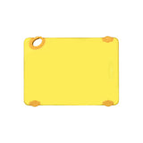 Winco CBK-1824YL 18″ x 24″ Yellow Plastic Cutting Board With Hook - VRS Restaurant Equipment & Supply Store