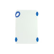 Winco CBN-1520BU 15″ x 20″ Blue Plastic Cutting Board With Hook - VRS Restaurant Equipment & Supply Store