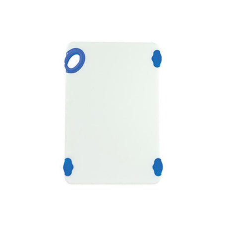 Winco CBN-1520BU 15″ x 20″ Blue Plastic Cutting Board With Hook - VRS Restaurant Equipment & Supply Store