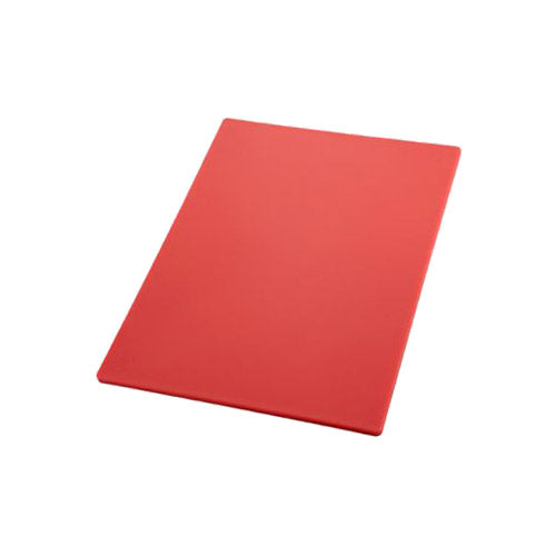 Winco CBRD-1520 15″ x 20″ x 1/2″ Red Cutting Board - VRS Restaurant Equipment & Supply Store