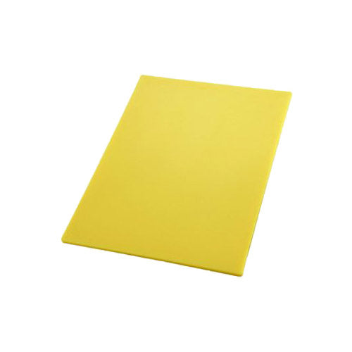 Winco CBYL-1218 12″ x 18″ x 1/2″ Yellow Cutting Board - VRS Restaurant Equipment & Supply Store