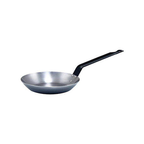 Winco CSFP-9 9 1/2″ Polished Carbon Steel French Style Fry Pan - VRS Restaurant Equipment & Supply Store