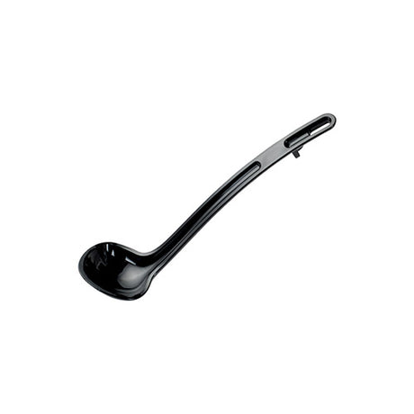 Winco CVLD-13K 1 Oz Black Polycarbonate Serving Ladle - VRS Restaurant Equipment & Supply Store