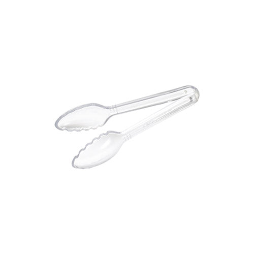 Winco CVST-12C 12″ Clear Polycarbonate Serving Tong - VRS Restaurant Equipment & Supply Store