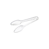 Winco CVST-9C 9″ Clear Polycarbonate Serving Tong - VRS Restaurant Equipment & Supply Store