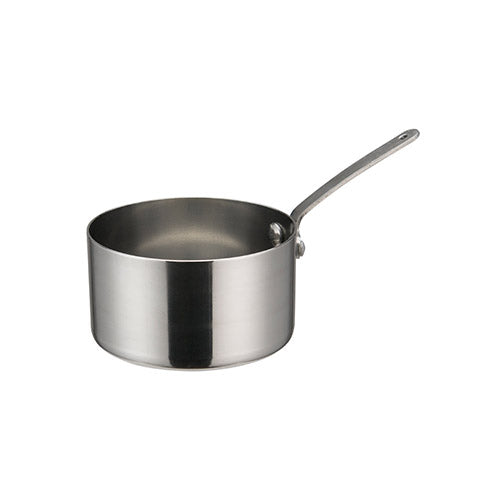 Winco DCWA-103S 3 1/8″ x 1 3/4″ Stainless Steel Mini Sauce Pan - VRS Restaurant Equipment & Supply Store