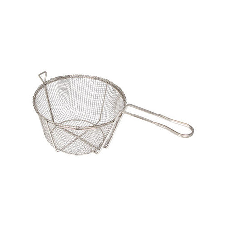 Winco FBR-11 10 1/2″ x 6″ Round Coarse Mesh Fry Basket - VRS Restaurant Equipment & Supply Store