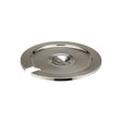 Winco INSC-4 Stainless Steel 4 Qt Inset Cover - VRS Restaurant Equipment & Supply Store