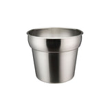 Winco INSN-7 7 Qt Stainless Steel Inset Pan - VRS Restaurant Equipment & Supply Store