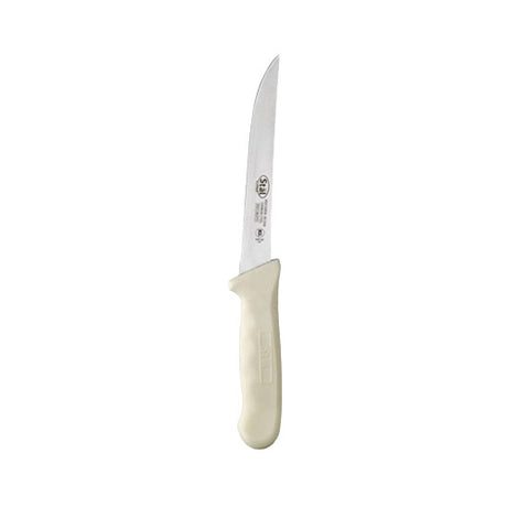 Winco KWP-62 Stäl 6″ Wide Boning Knife - VRS Restaurant Equipment & Supply Store