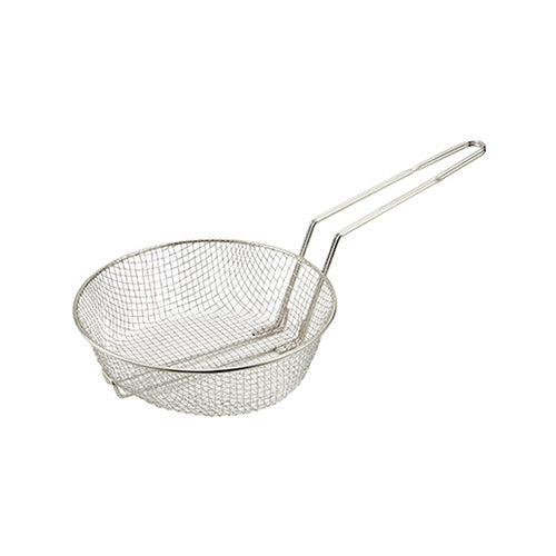 Winco MSB-10M 10″ Nickel Plated Medium Mesh Culinary Basket