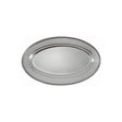 Winco OPL-12 12″ Oval Stainless Steel Serving Platter - VRS Restaurant Equipment & Supply Store