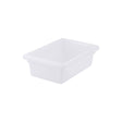 Winco PFHW-6 Half Size White Food Storage Box – 6″ Deep - VRS Restaurant Equipment & Supply Store