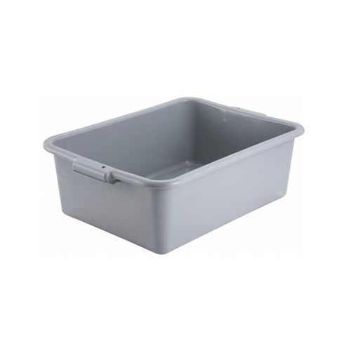 Winco PL-7G Gray Polypropylene Dish Box – 7″ Deep - VRS Restaurant Equipment & Supply Store