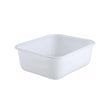 Winco PL-MB White Polypropylene Mini Dish Box – 6″ Deep - VRS Restaurant Equipment & Supply Store