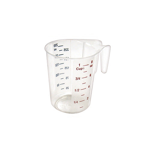 Winco Pmcp-200 Polycarbonate Measuring Cup With Color Graduations - VRS Restaurant Equipment & Supply Store