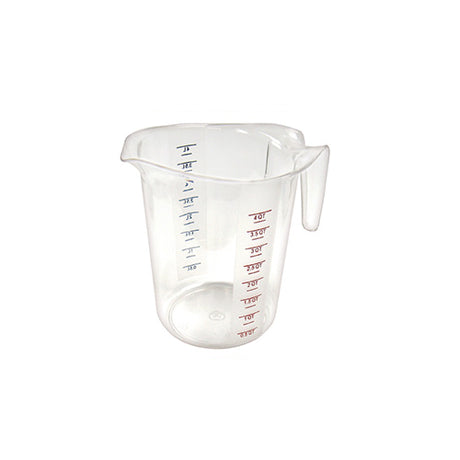 Winco Pmcp-25 Polycarbonate Measuring With Color Graduations - VRS Restaurant Equipment & Supply Store