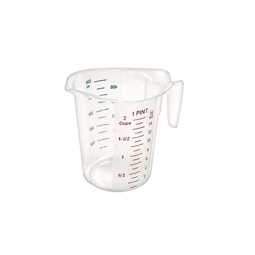 Winco Pmcp-400 Polycarbonate Measuring Cup With Color Graduations - VRS Restaurant Equipment & Supply Store