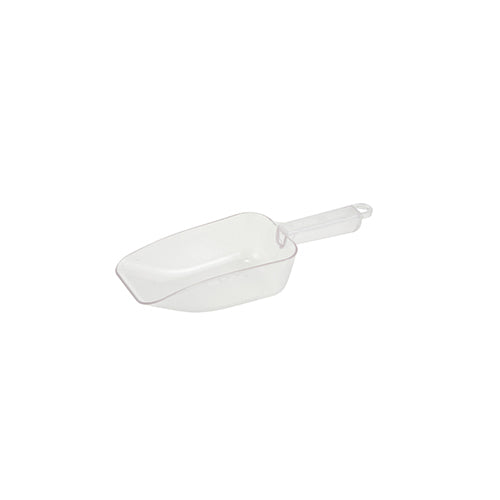 Winco PS-10 10 Oz Clear Polycarbonate Scoop - VRS Restaurant Equipment & Supply Store