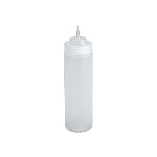 Winco Wide-Mouth Squeeze Bottles 12 Oz - Sold By 6/Pack - VRS Restaurant Equipment & Supply Store