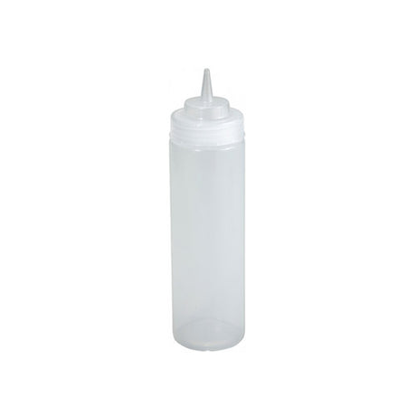 Winco Wide-Mouth Squeeze Bottles 12 Oz - Sold By 6/Pack - VRS Restaurant Equipment & Supply Store