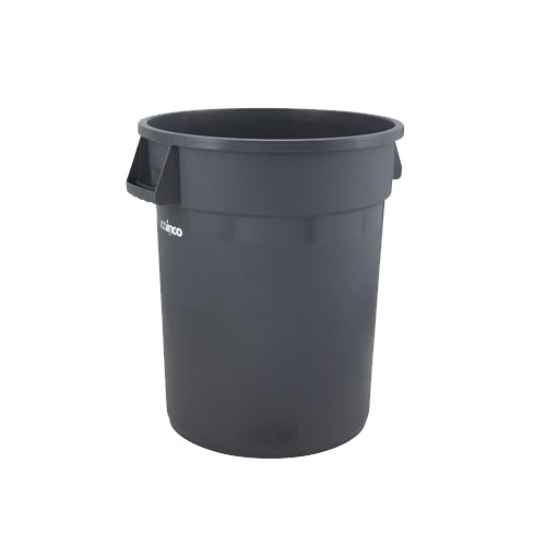 Winco PTC-32G 32 Gallon Gray Heavy Duty Trash Can - VRS Restaurant Equipment & Supply Store